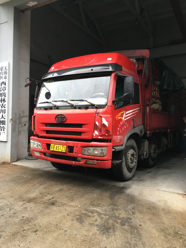 宜兴温室大棚发货